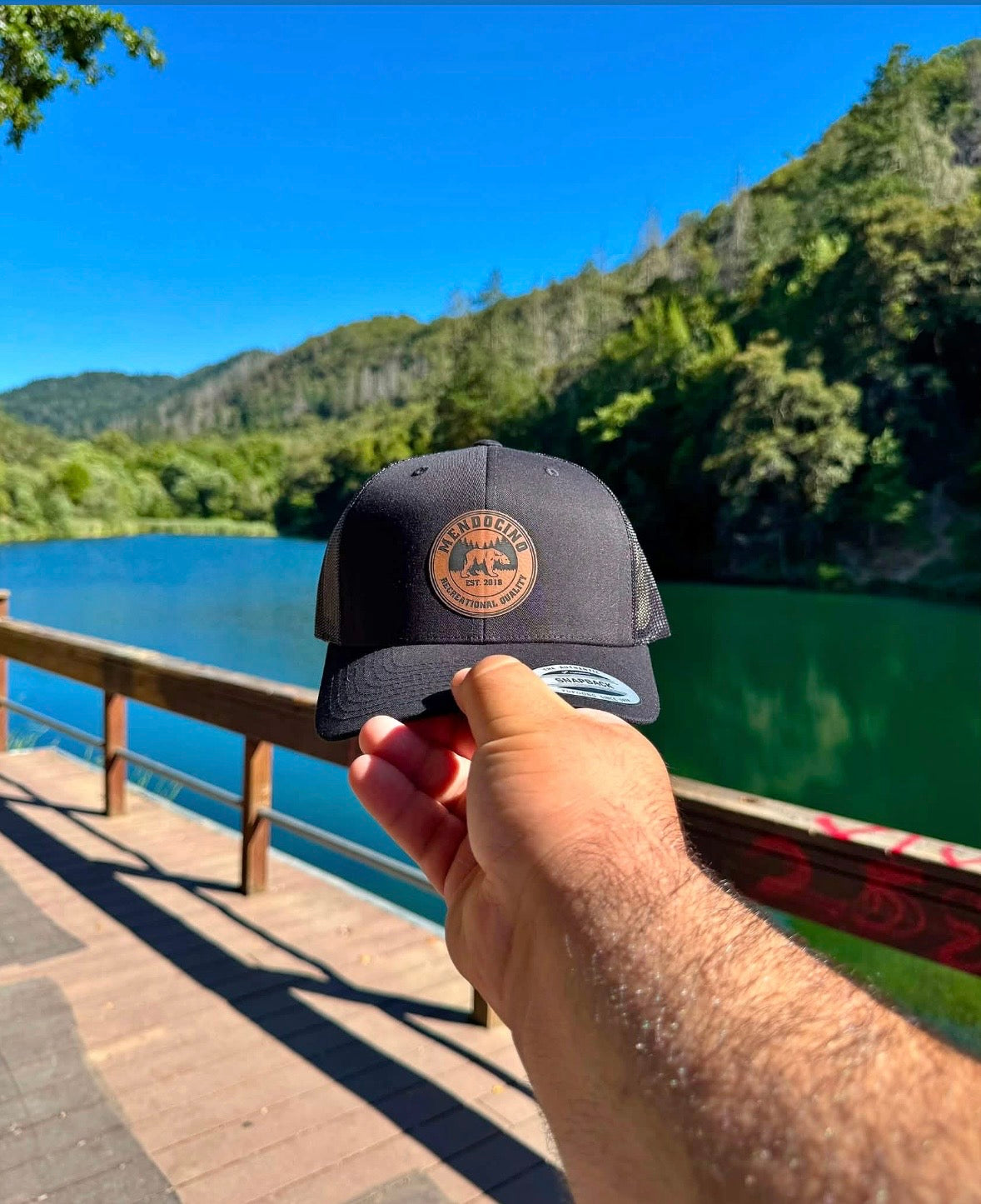 Leather MRQ Hat